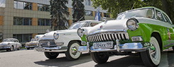 На Горьковском автозаводе прошло собрание классических автомобилей ГАЗ-21 «Волга» и М-20 «Победа»